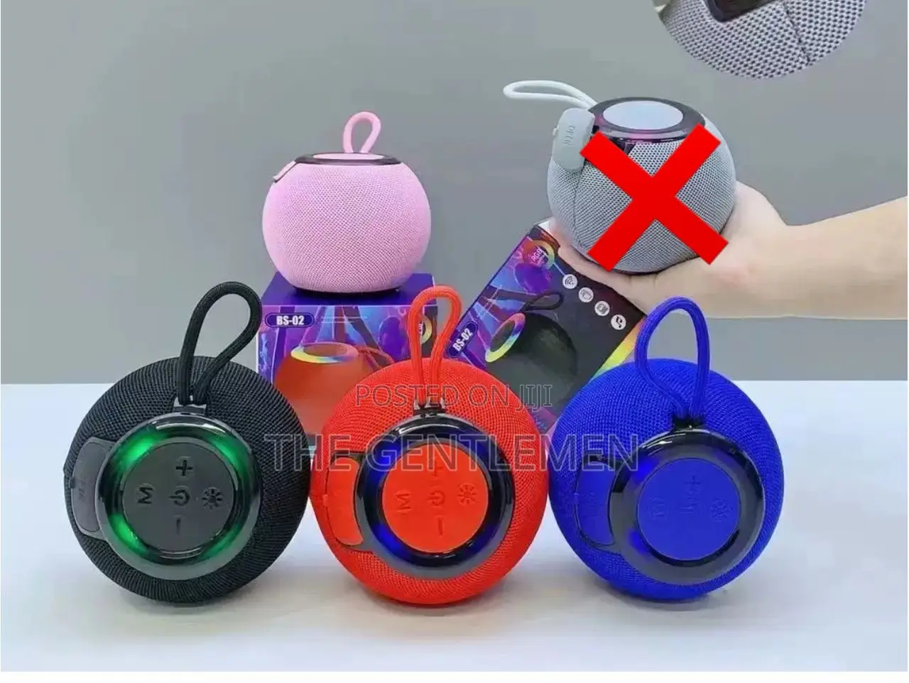 Wireless Bluetooth Speaker, Available in Colors, Few Pieces Left!