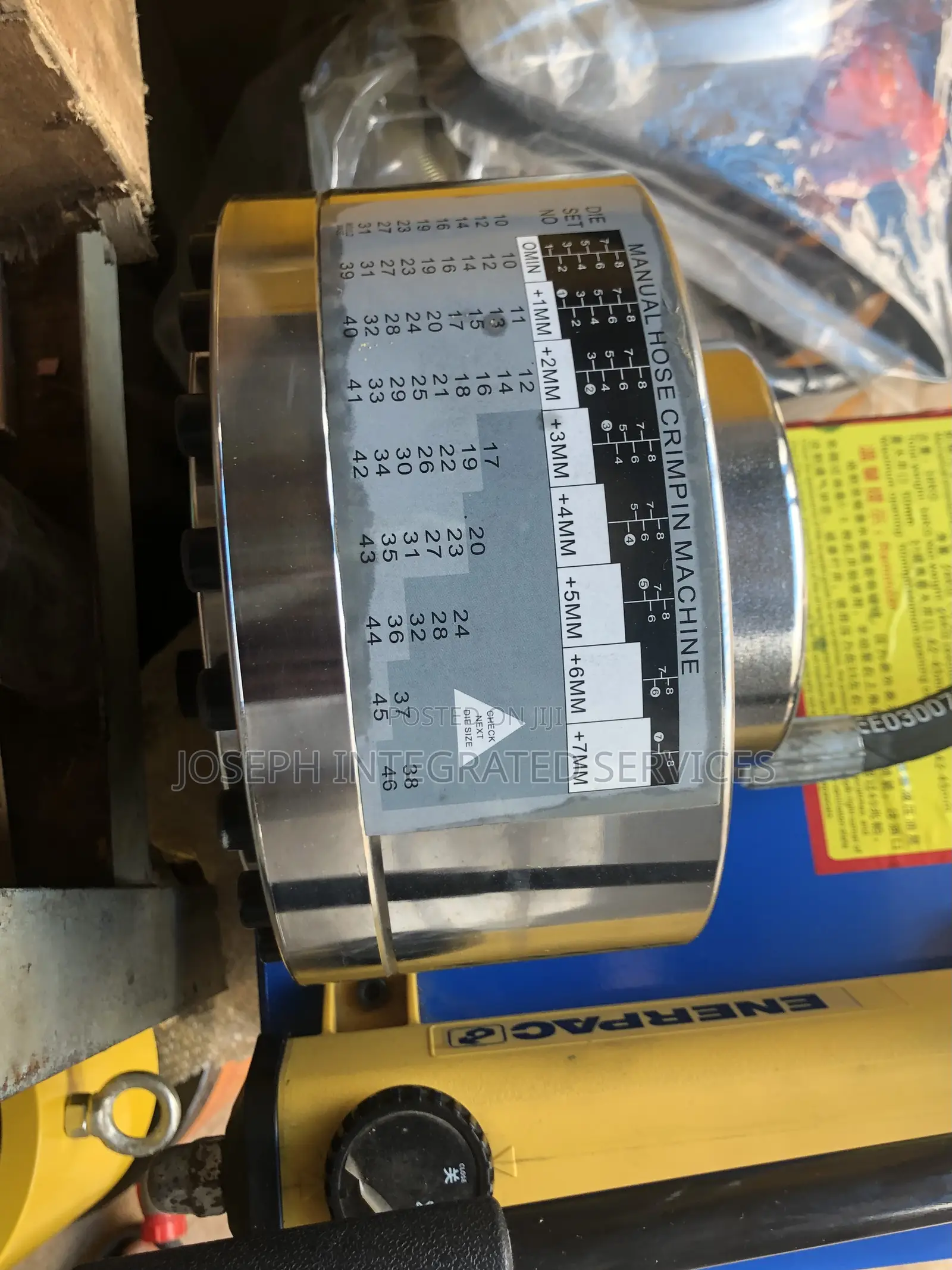 Manual Hydraulic Hose Crimping Machine (6mm to 40mm)