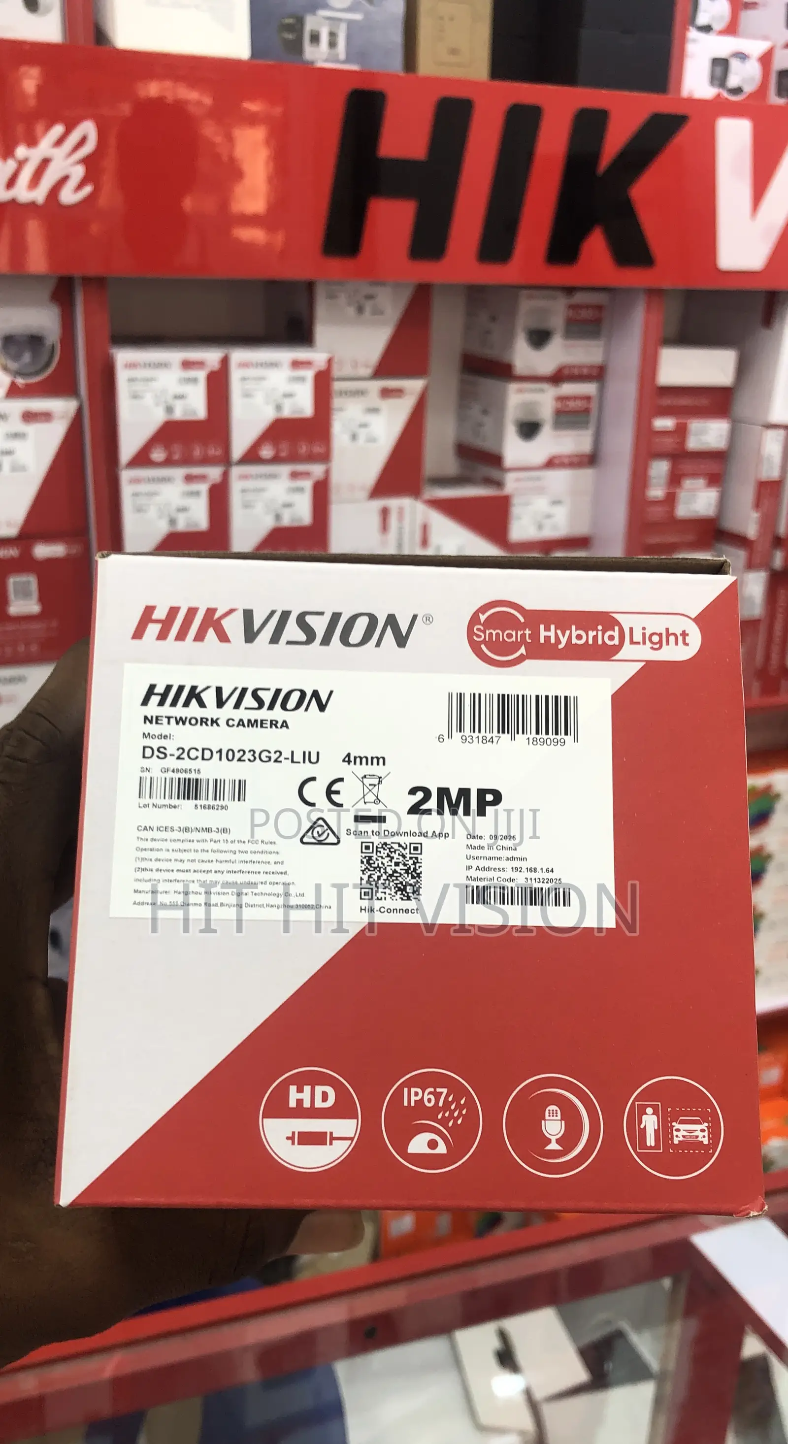 Hikvision 2mp Smart Outdoor Camera
