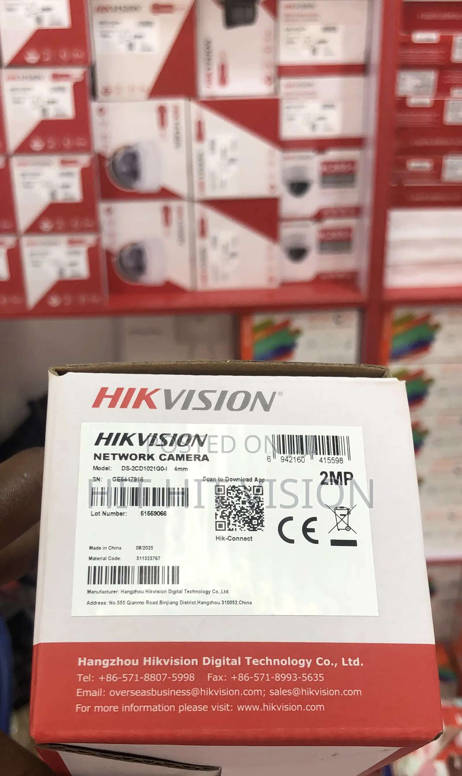 Hikvision 2mp Ip Outdoor Camera
