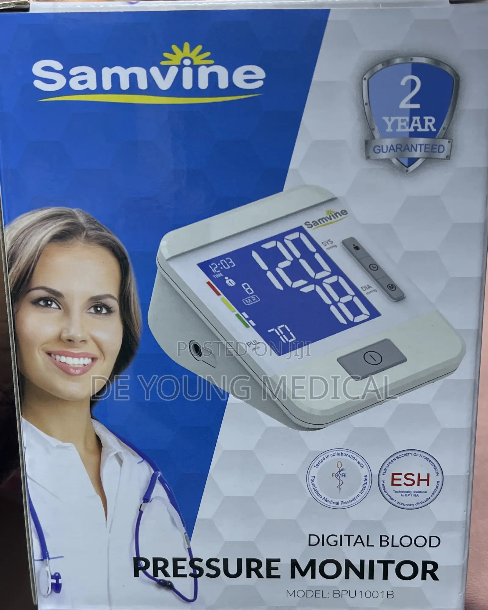 Samvine Blood Pressure Monitor