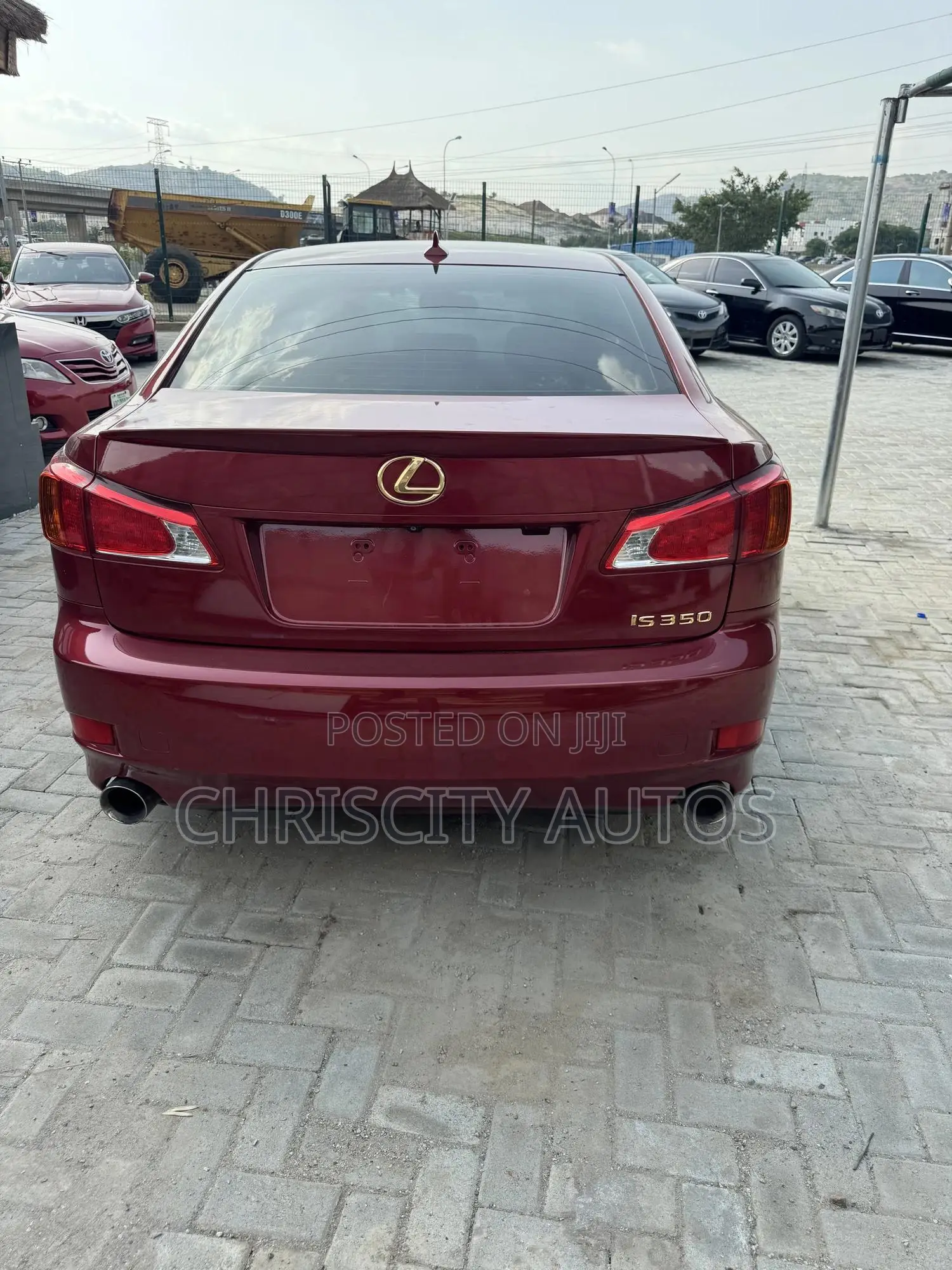 Lexus IS 350 2012 Red