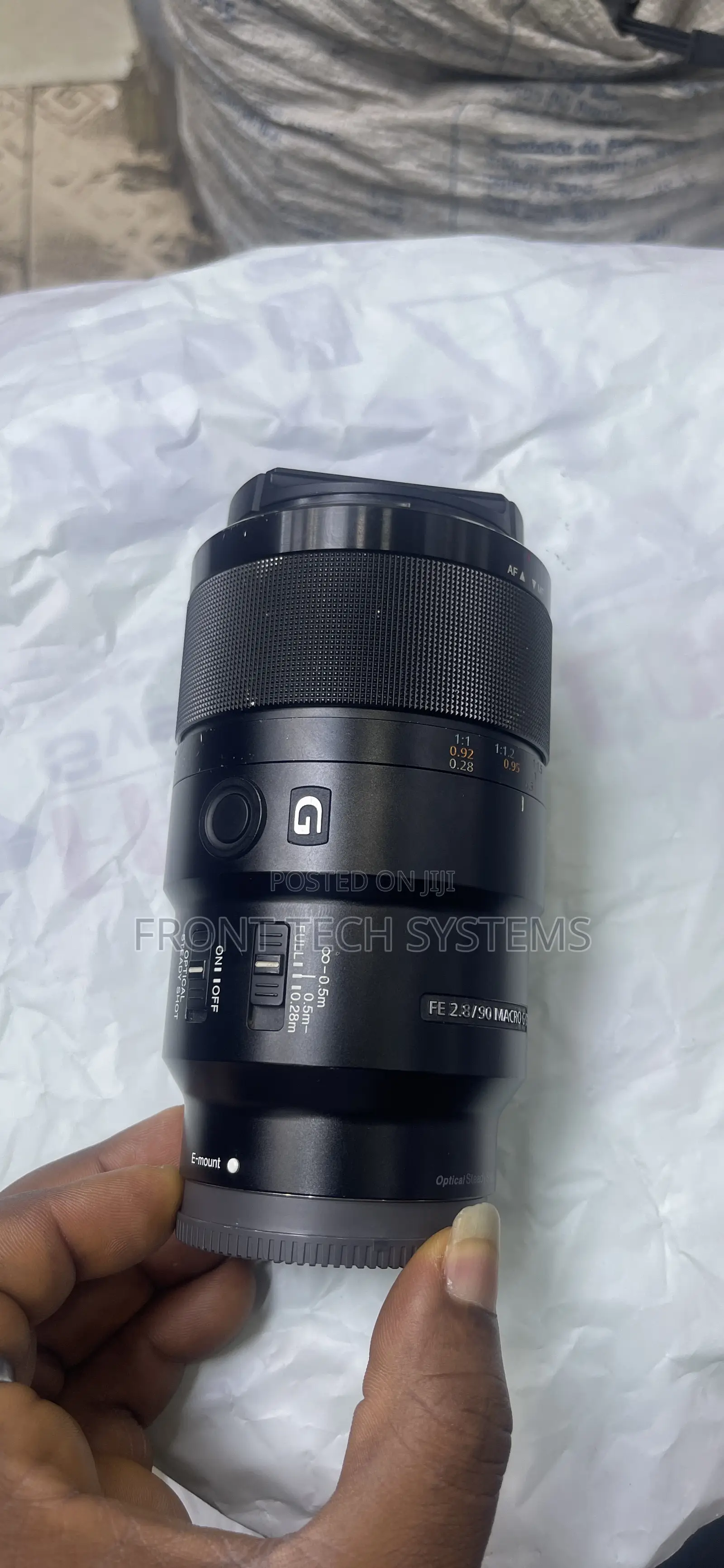 Sony 90mm F2.8 Macro G Lens Oss