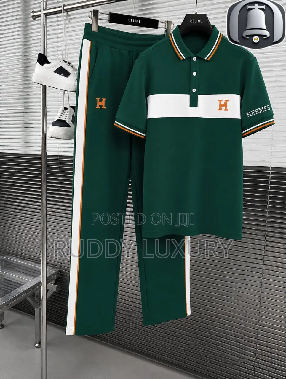 Hermès-Inspired Luxury 2-Piece Set