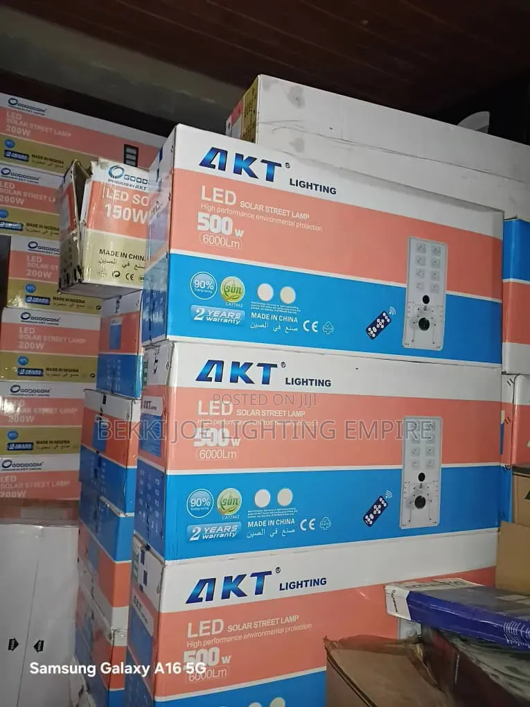 New Design for 500w Akt Solar Light