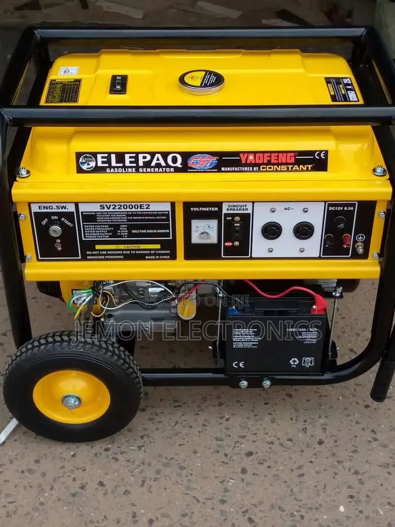 Original 12.0kva Elepaq Gen Lower Noisy 100% Copper Coil