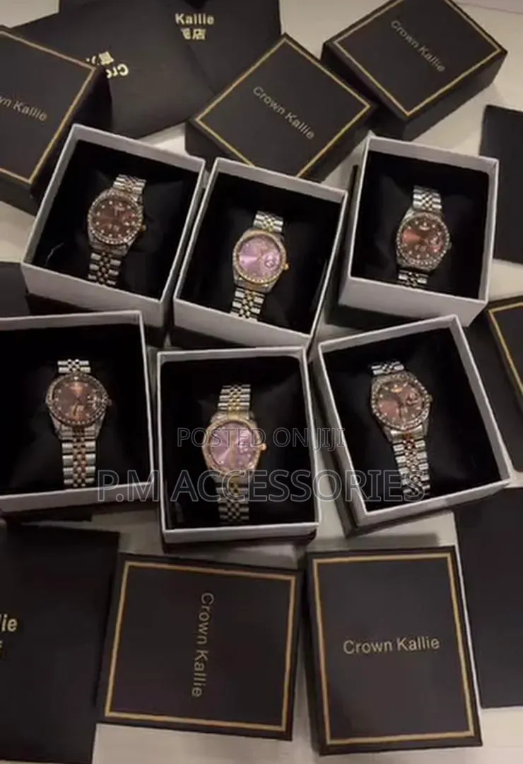 Crown and Khallie Ladies Chain Watch