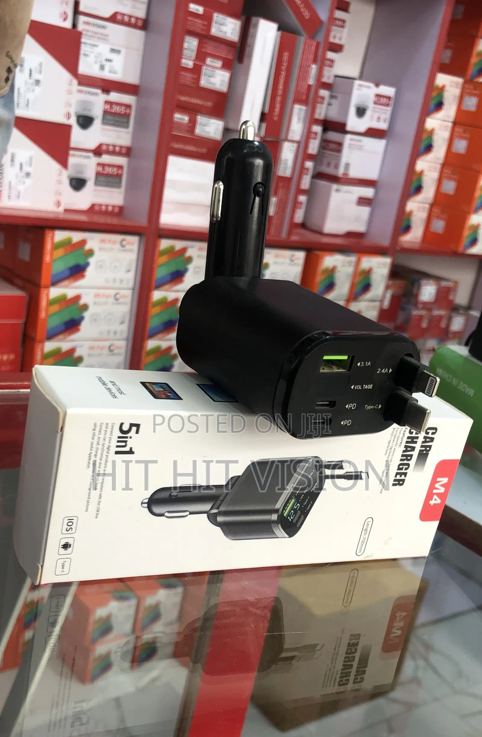 Fast Car Charger 5in1