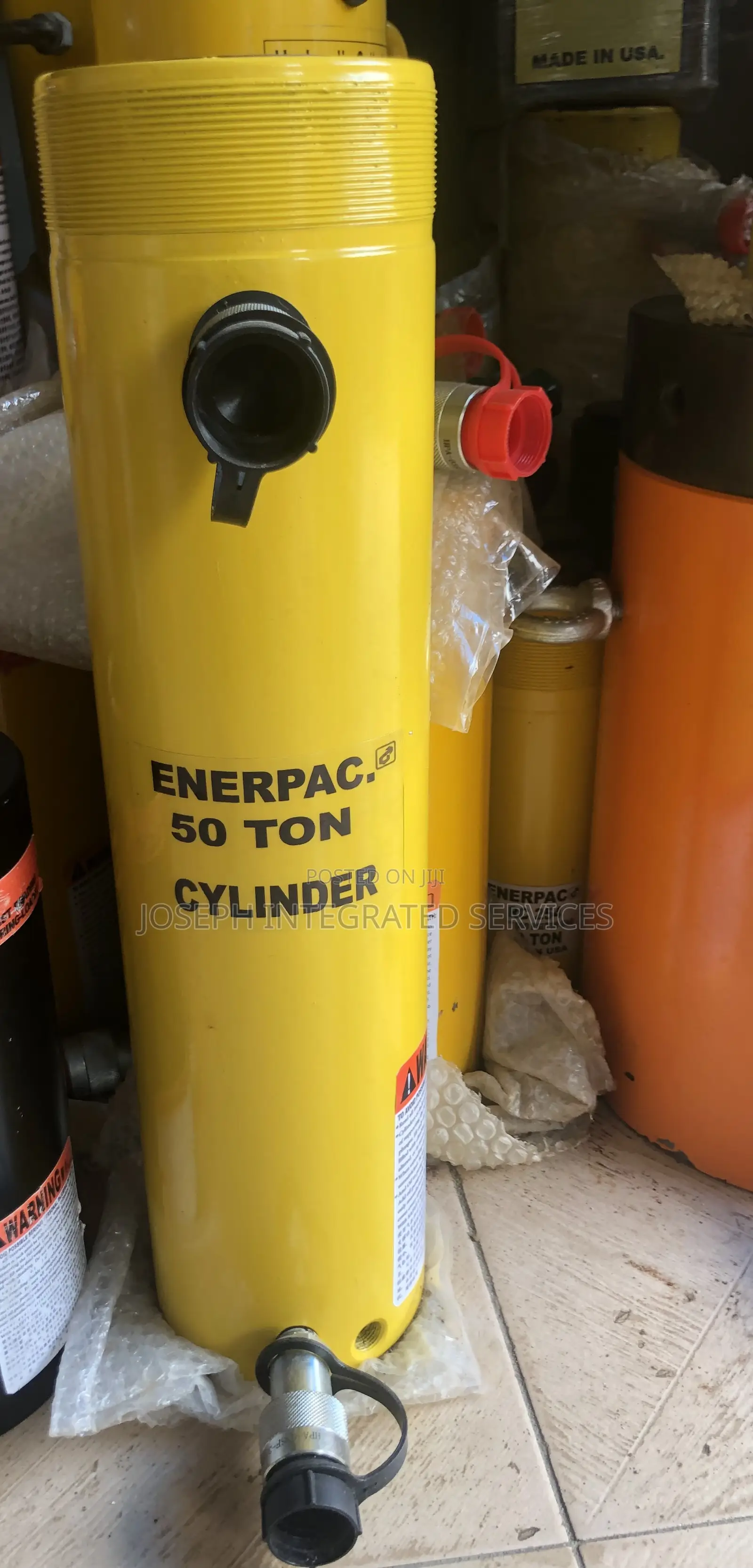 Enerpac Rr-Series 50-Ton Double-Acting Hydraulic Cylinder