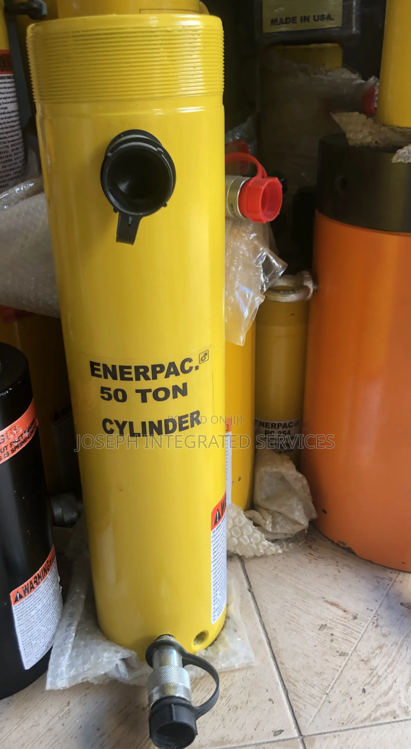 Enerpac Rr-Series 50-Ton Double-Acting Hydraulic Cylinder