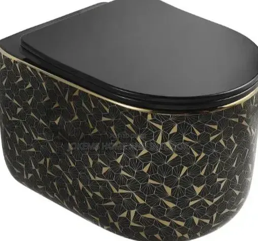 Luxury Designer Wall Hung Toilet Bowl Description:
