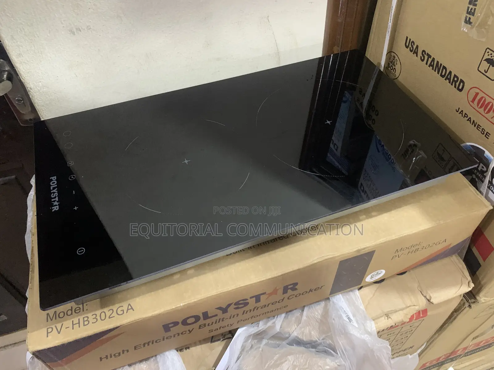 Polystar Built-in Infrared Cooker Pv-Hb303ga – Fast Heating Glass Hob