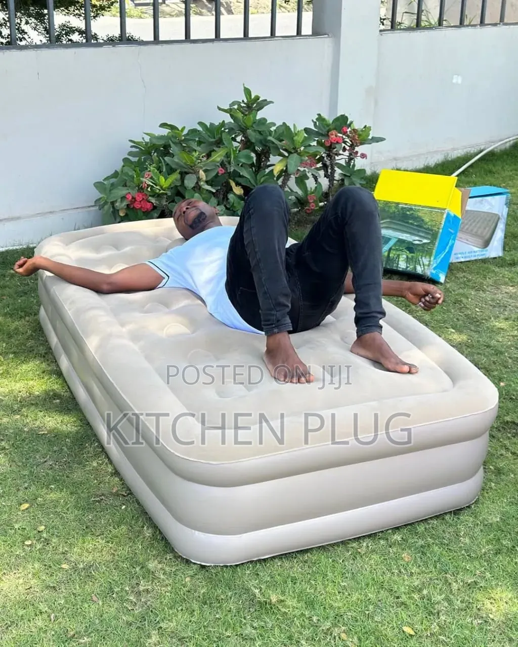 Leedsooy Inflatable Double-Size Air Mattress, 『 Sofa Bed 』