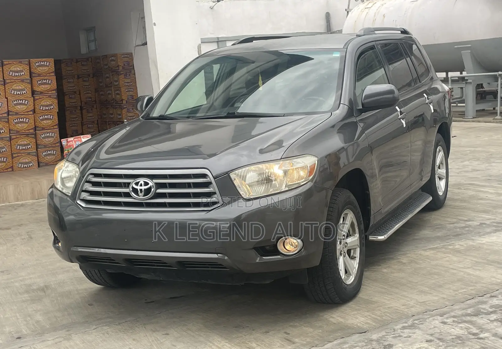 Toyota Highlander Limited 4x4 2008 Gray
