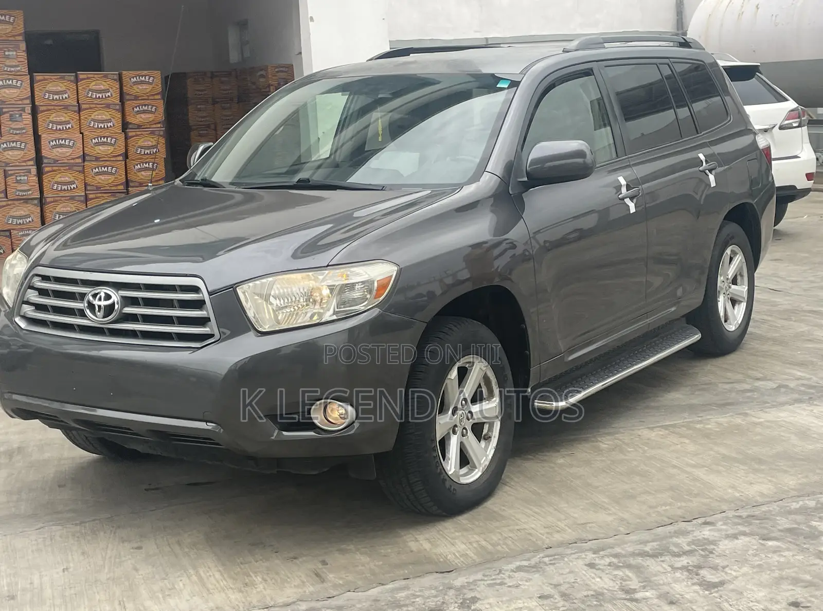 Toyota Highlander Limited 4x4 2008 Gray