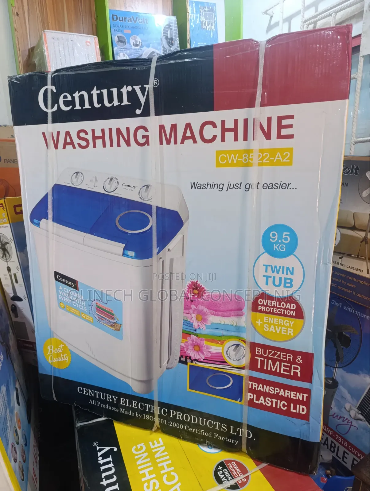 9.5 Kg Century Washing Machine