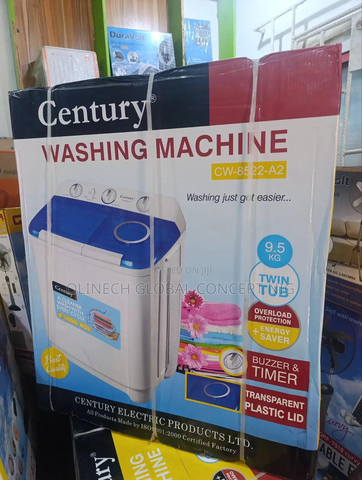9.5 Kg Century Washing Machine