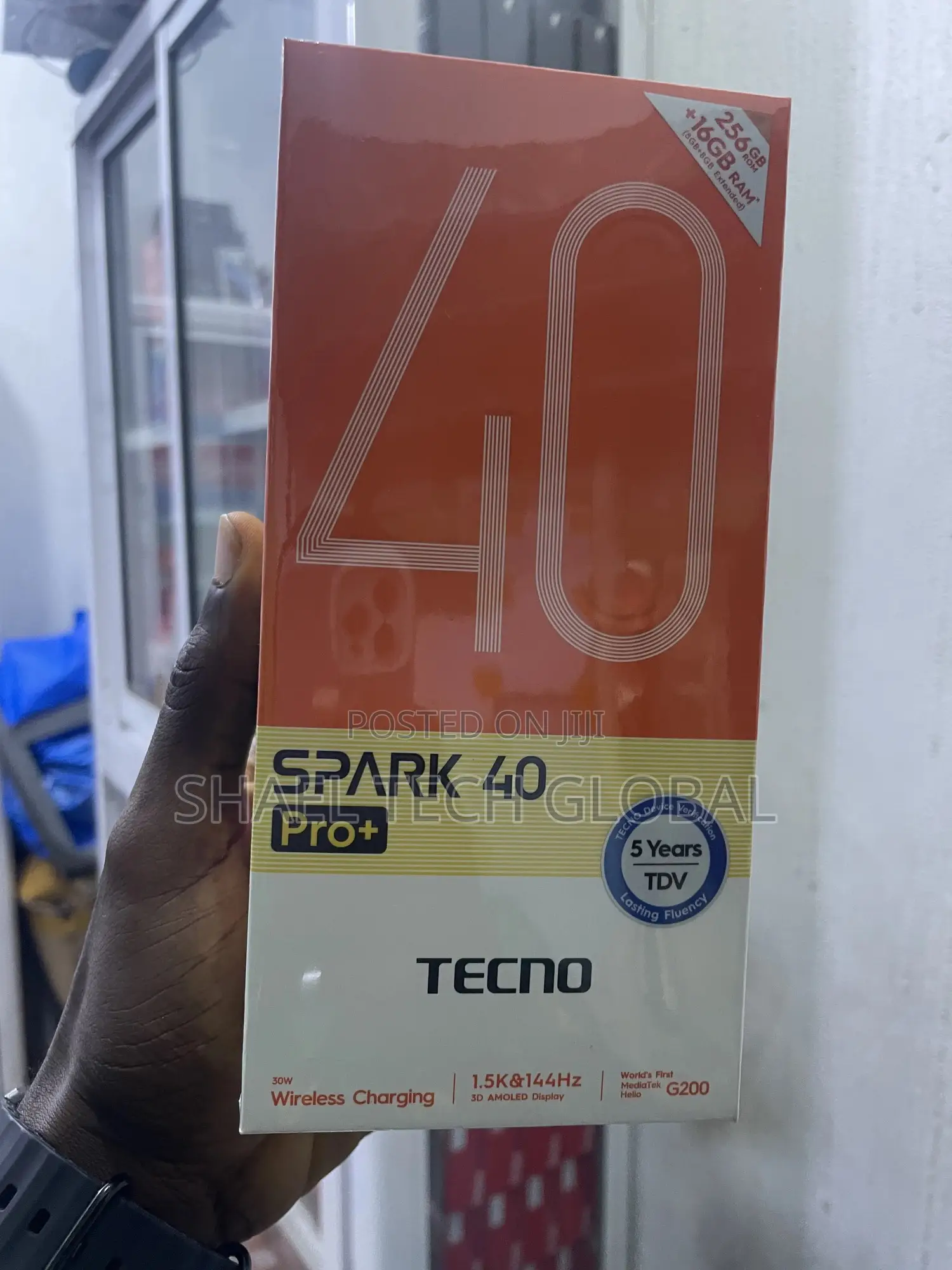 New Tecno Spark 40 Pro+ 256 GB