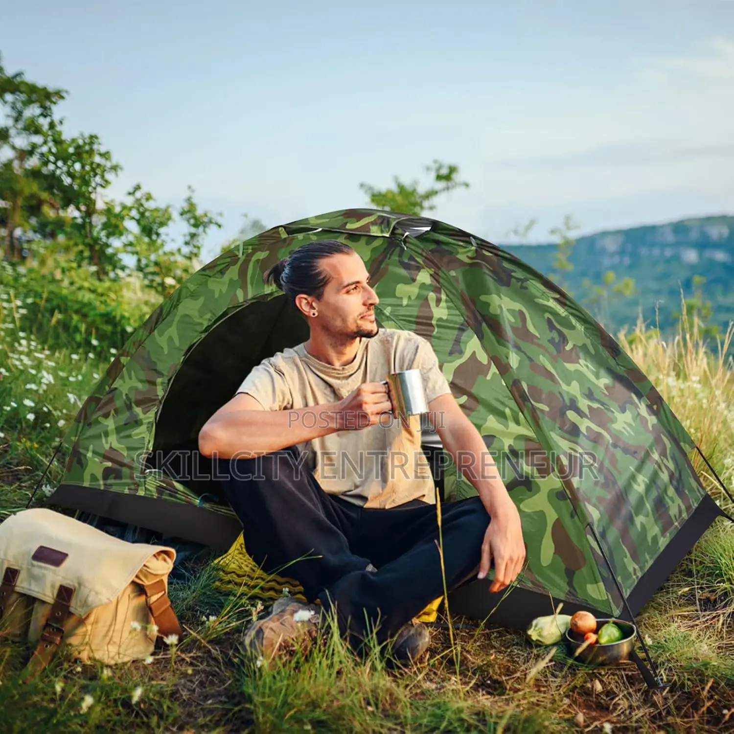 Portable Waterproof 2/4 Person Outdoor Dome Tent