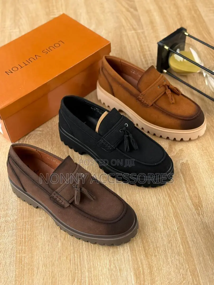Tassel Loafers – Casual Suede Loafers Size 41–46