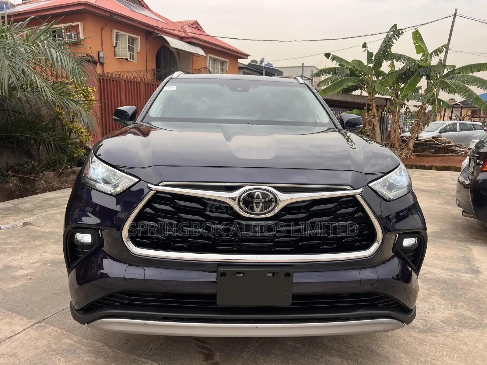 Toyota Highlander Platinum 2021 Blue