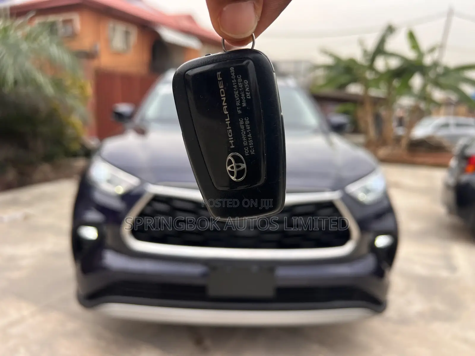 Toyota Highlander Platinum 2021 Blue