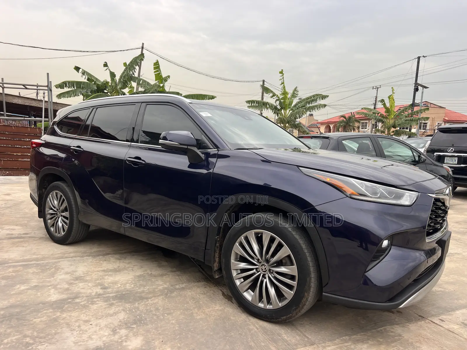 Toyota Highlander Platinum 2021 Blue