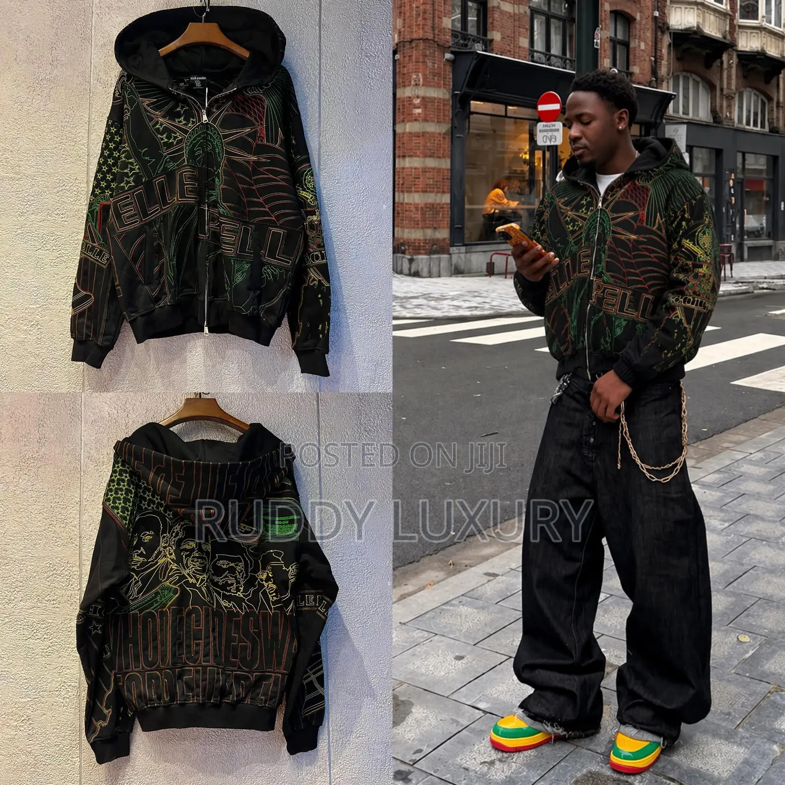 Premium Oversized Zipper Hoodie