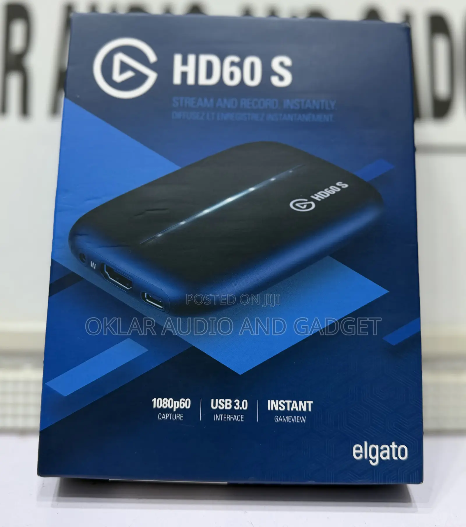 Elgato Hd60 S Streaming Capture Card (Open Box)