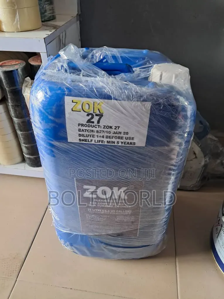 Zok 27 Cleaning Fluid for Compressors of Gas Turbine Engines