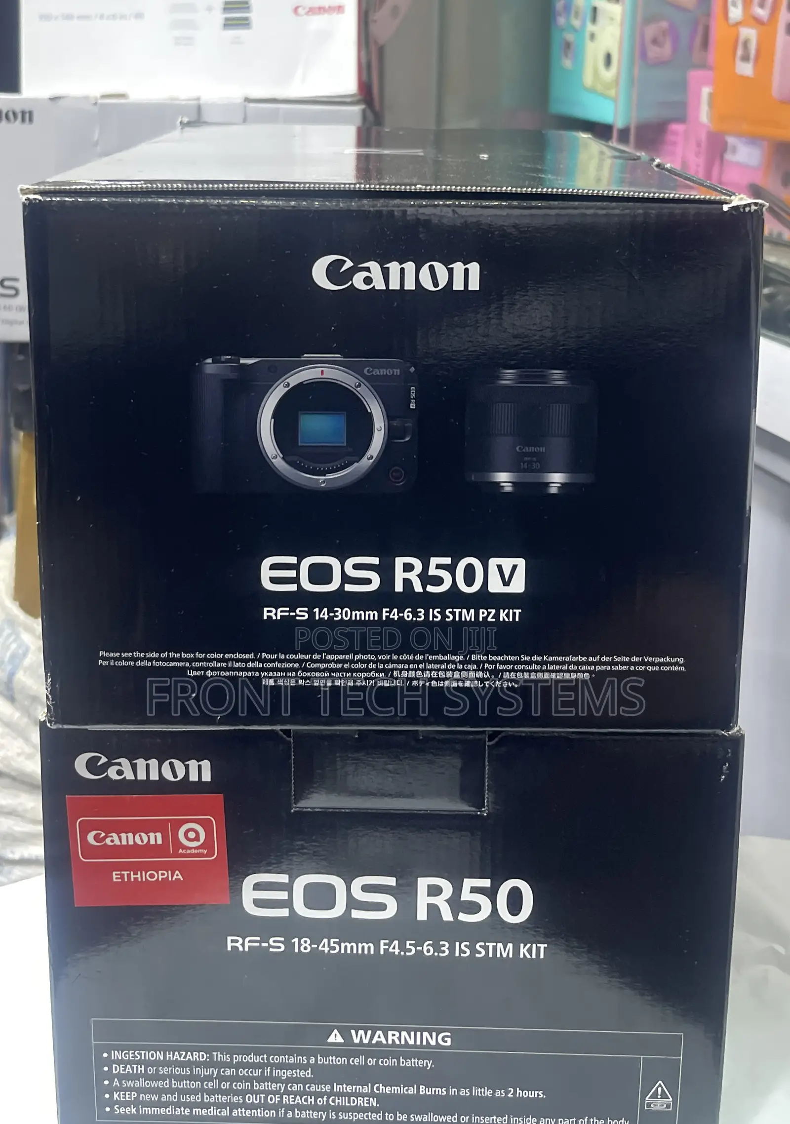 Canon Eos R50v With 14/30mm F4