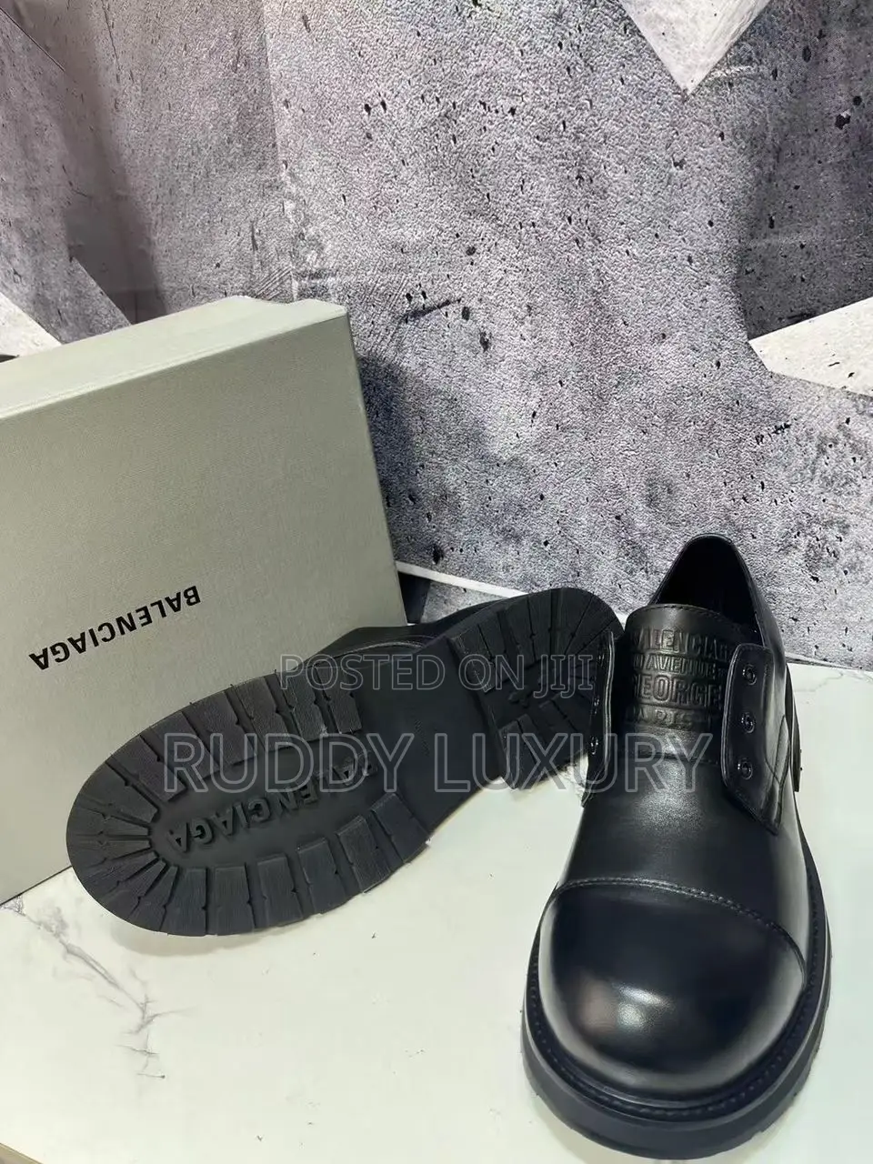 Balenciaga Eyelets Truck Derby Shoes