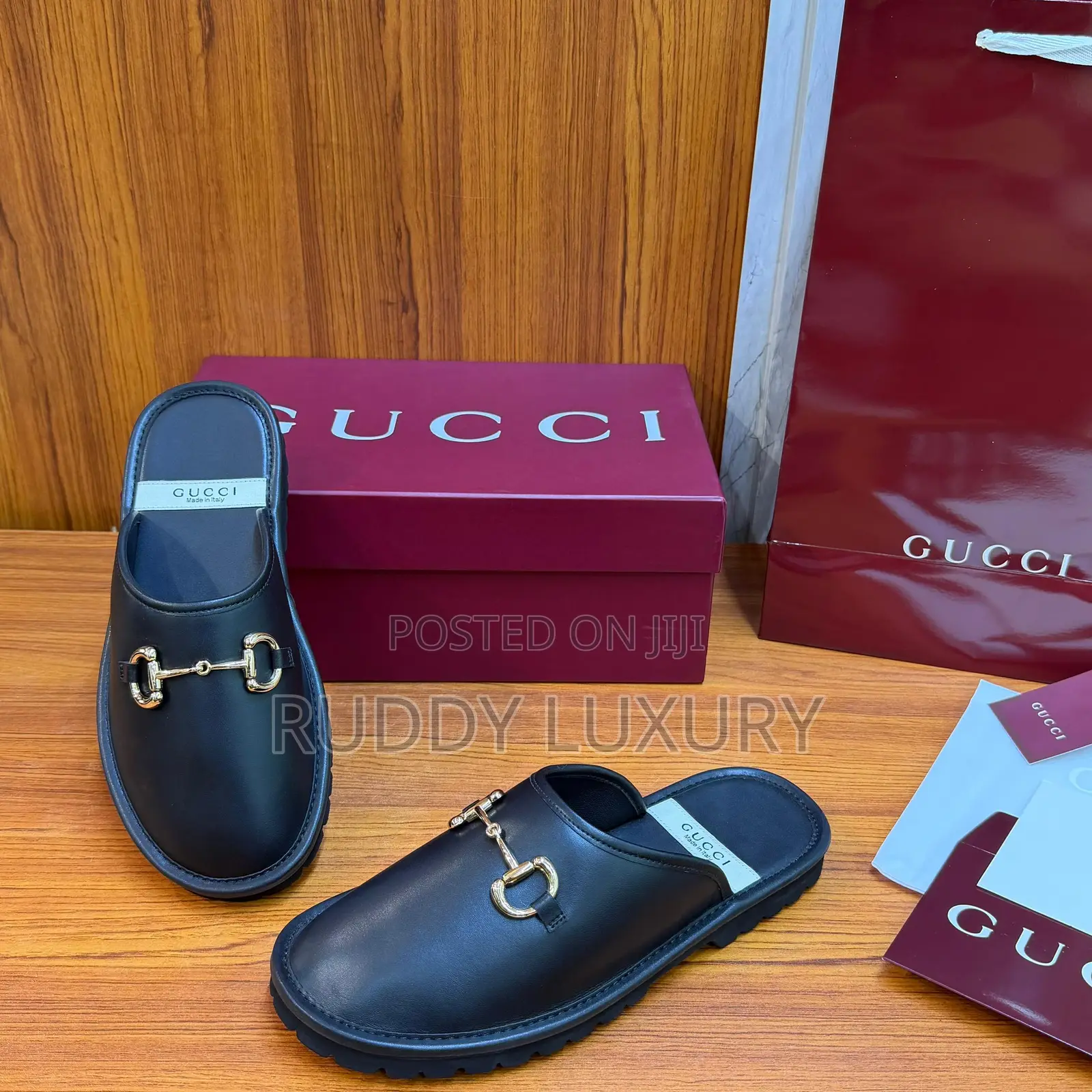 Gucci Supreme Horsebit Luxury Mules