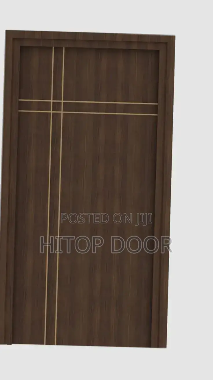Custom-Designed HDF Door With Frame and Architrave