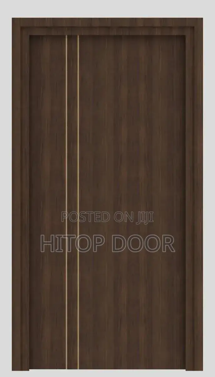 Custom-Designed HDF Door With Frame and Architrave