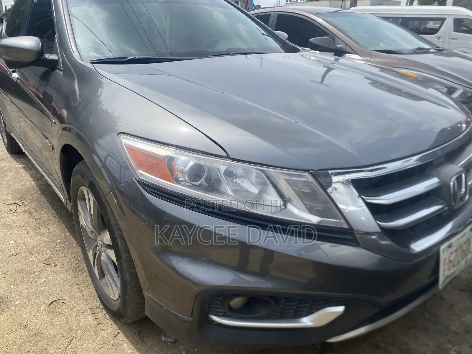 Honda Accord Crosstour EX-L w/Navigation AWD 2014 Gray