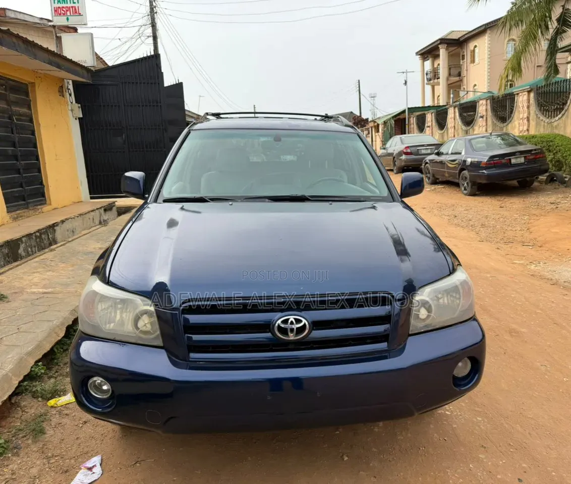 Toyota Highlander 2006 Blue