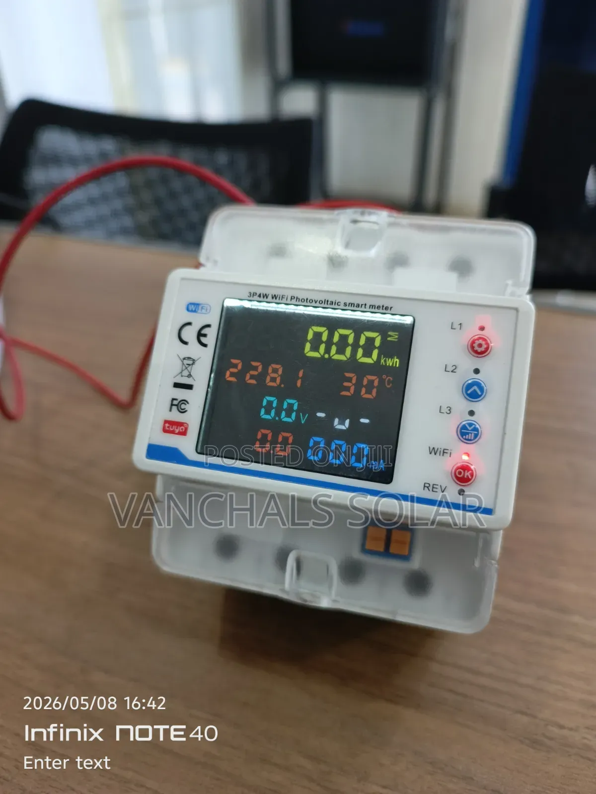Smart Wifi Energy Check Meter 100a Three Phase - Unit Allocation