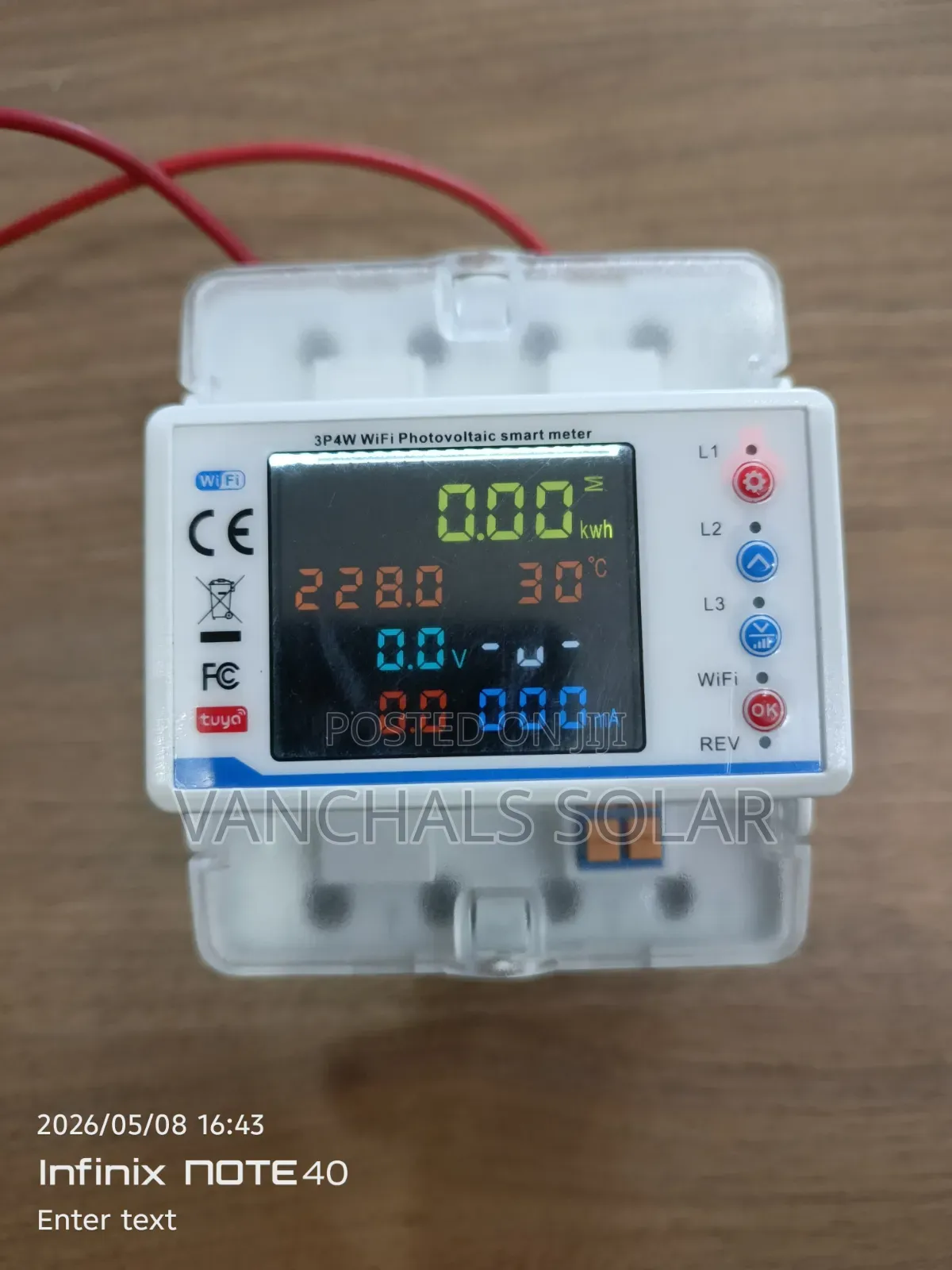 Smart Wifi Energy Check Meter 100a Three Phase - Unit Allocation