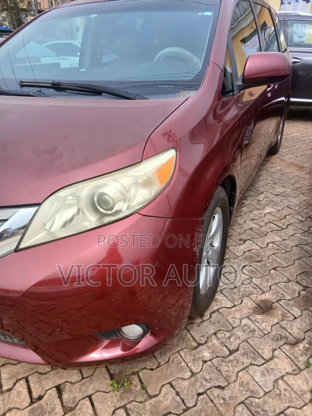 Toyota Sienna LE 8 Passenger 2012 Red
