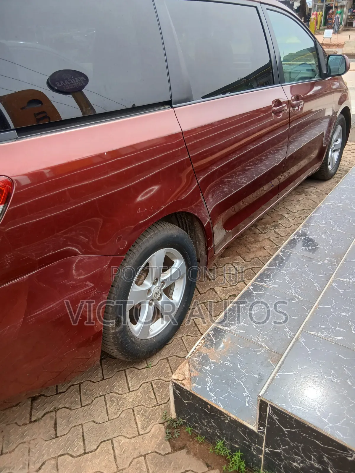 Toyota Sienna LE 8 Passenger 2012 Red