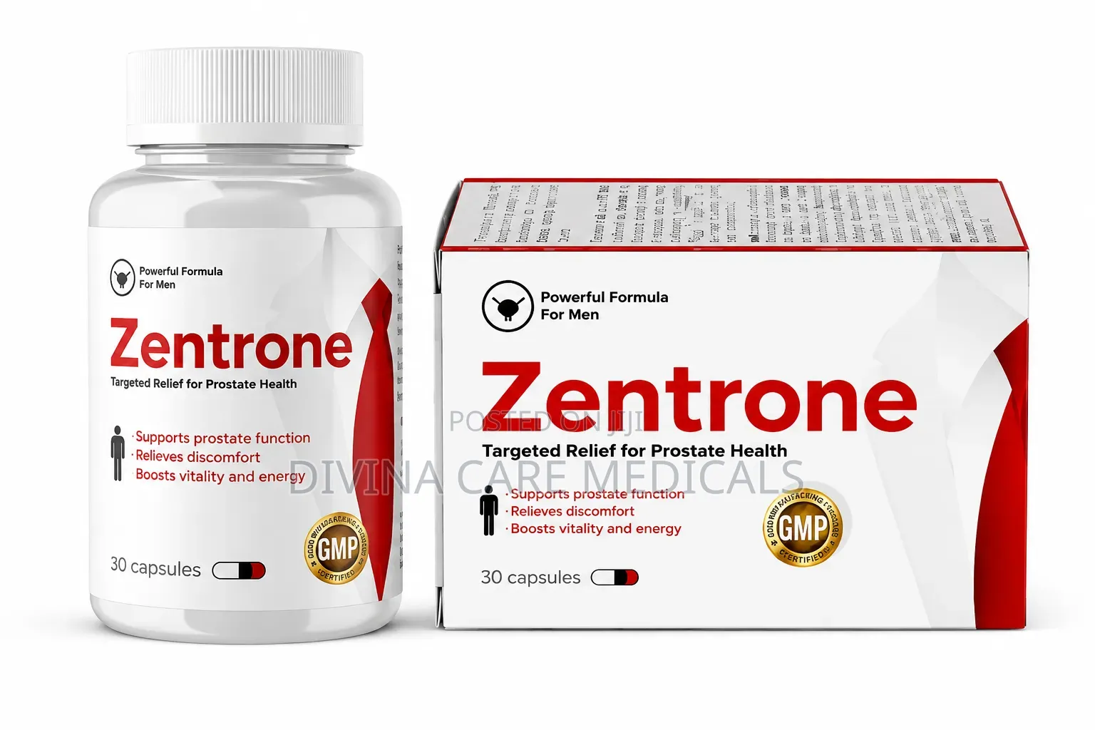 Zentrone Prostate Health Support Capsules for Men