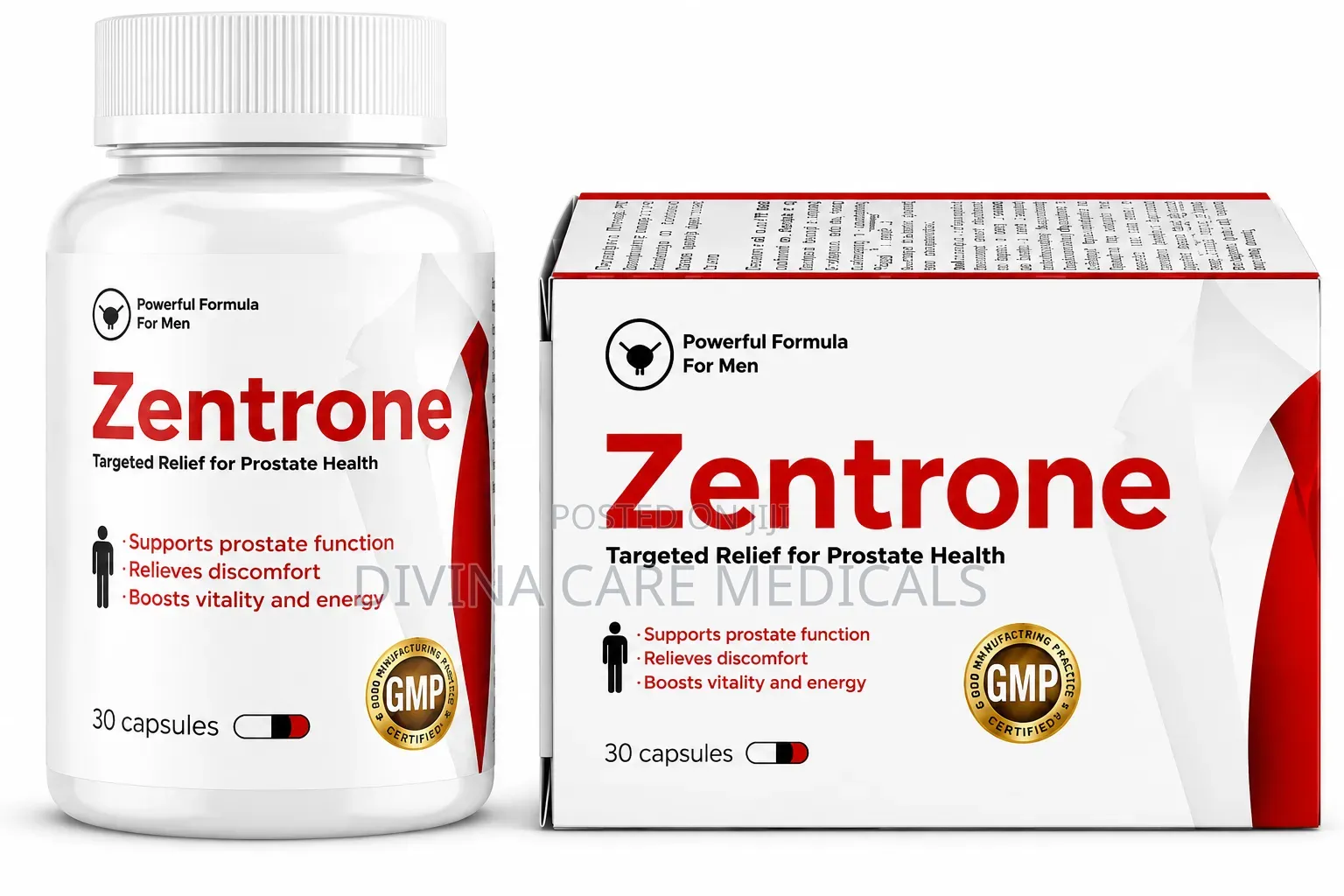 Zentrone Prostate Health Support Capsules for Men