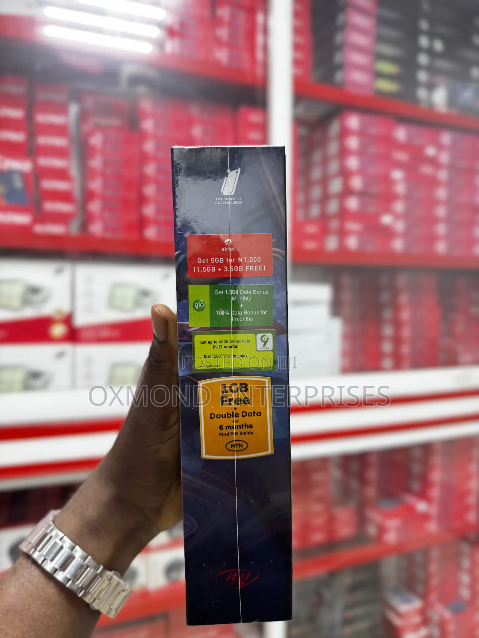 New Itel RS4 256 GB Black