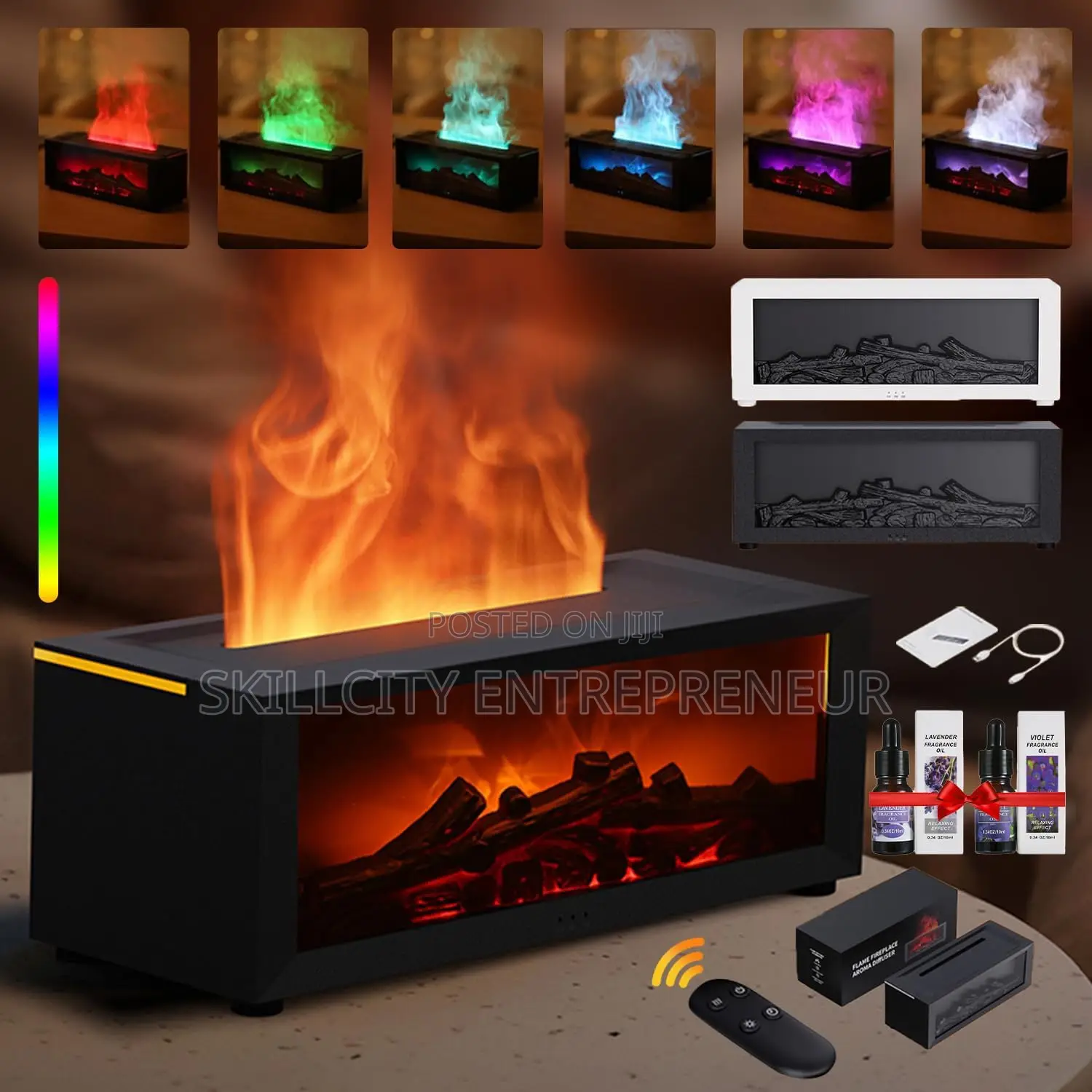 The Flame Fireplace Diffuser