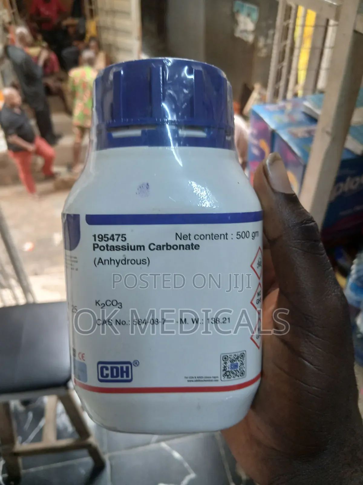 Potassium Carbonate 500mg