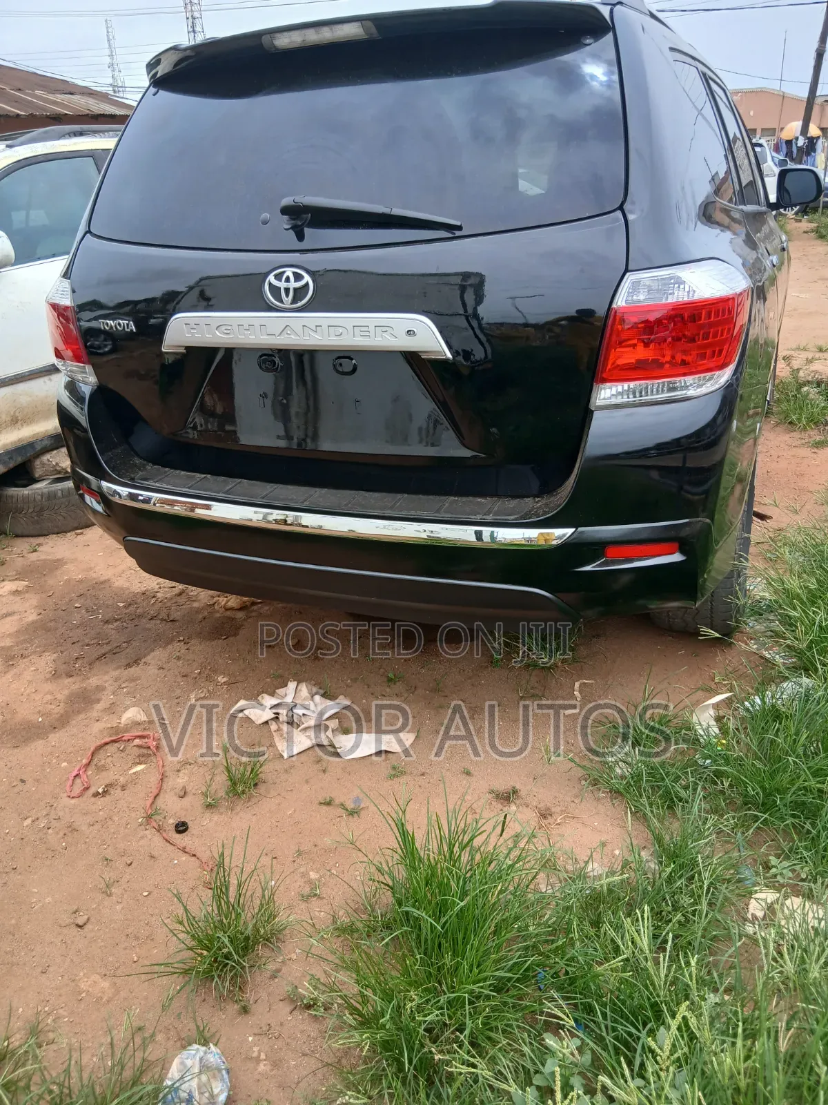 Toyota Highlander 2012 Black