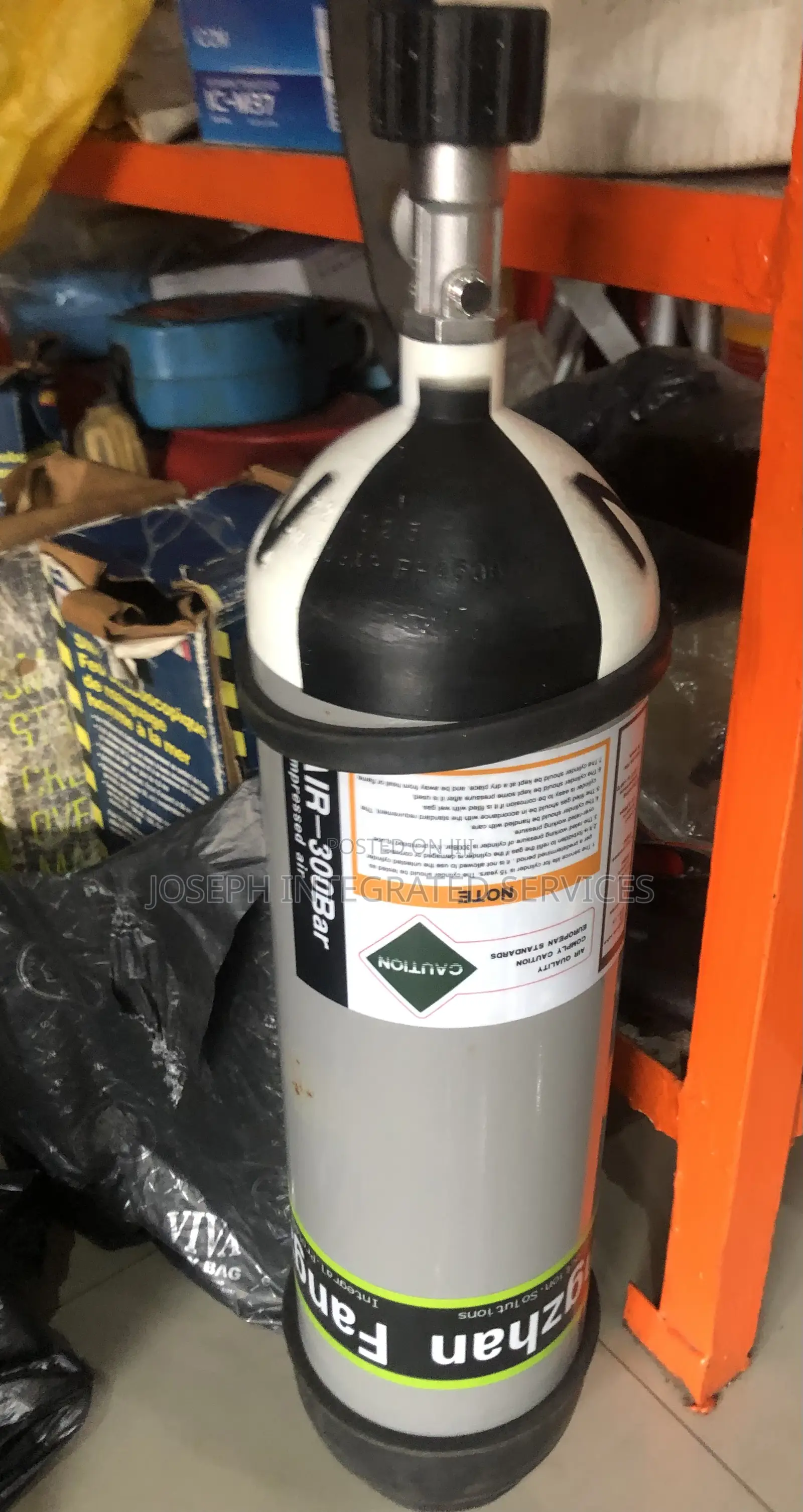 300 Bar Compressed Air Cylinder Self-contained Breathing Apparatus