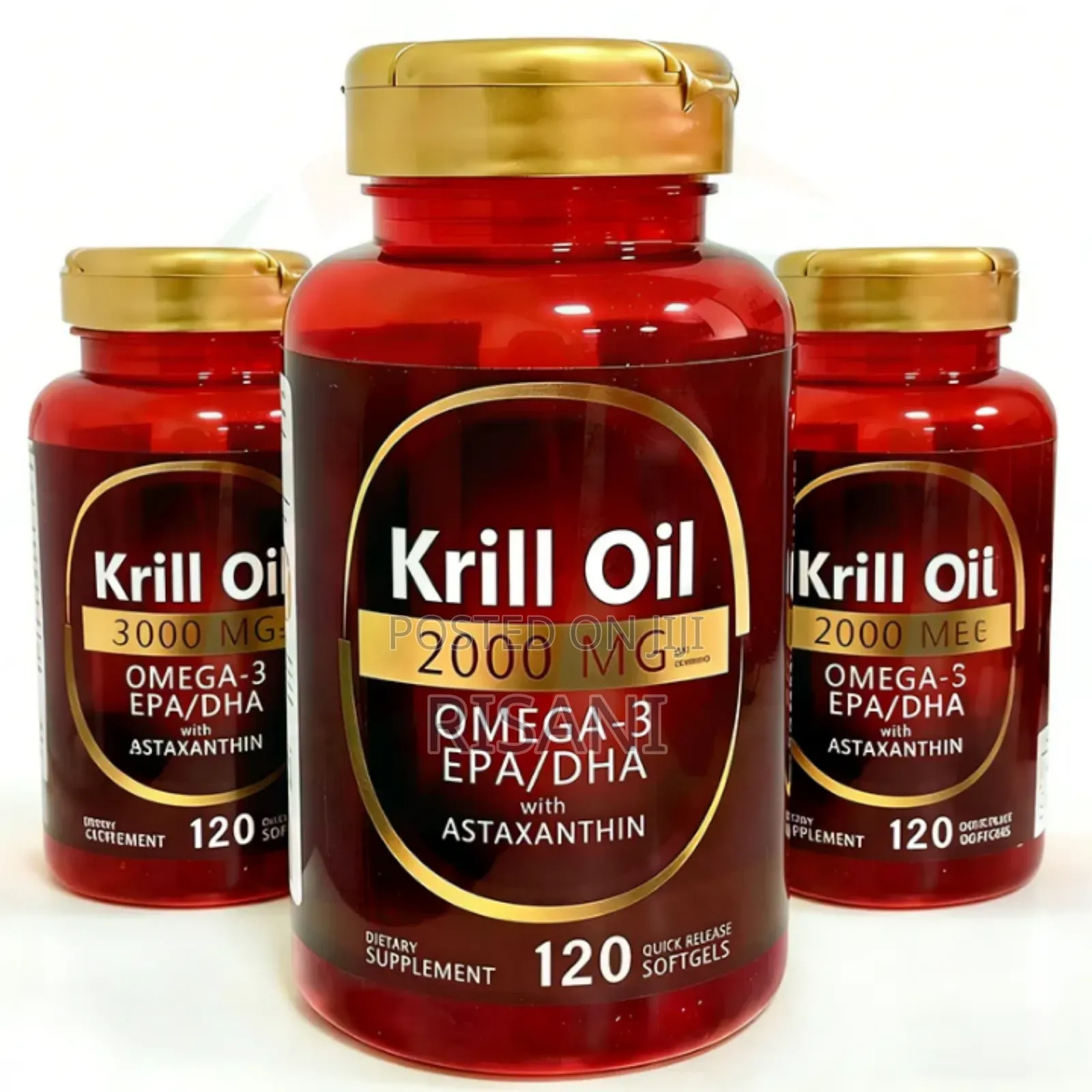 Antarctic Krill Oil 2000mg Omega 3 Epa/Dha With Astaxanthin