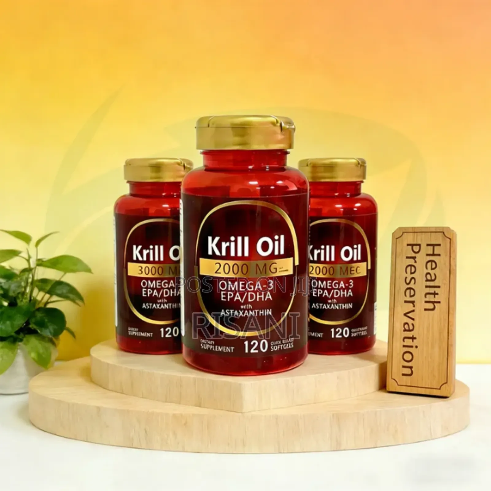 Antarctic Krill Oil 2000mg Omega 3 Epa/Dha With Astaxanthin